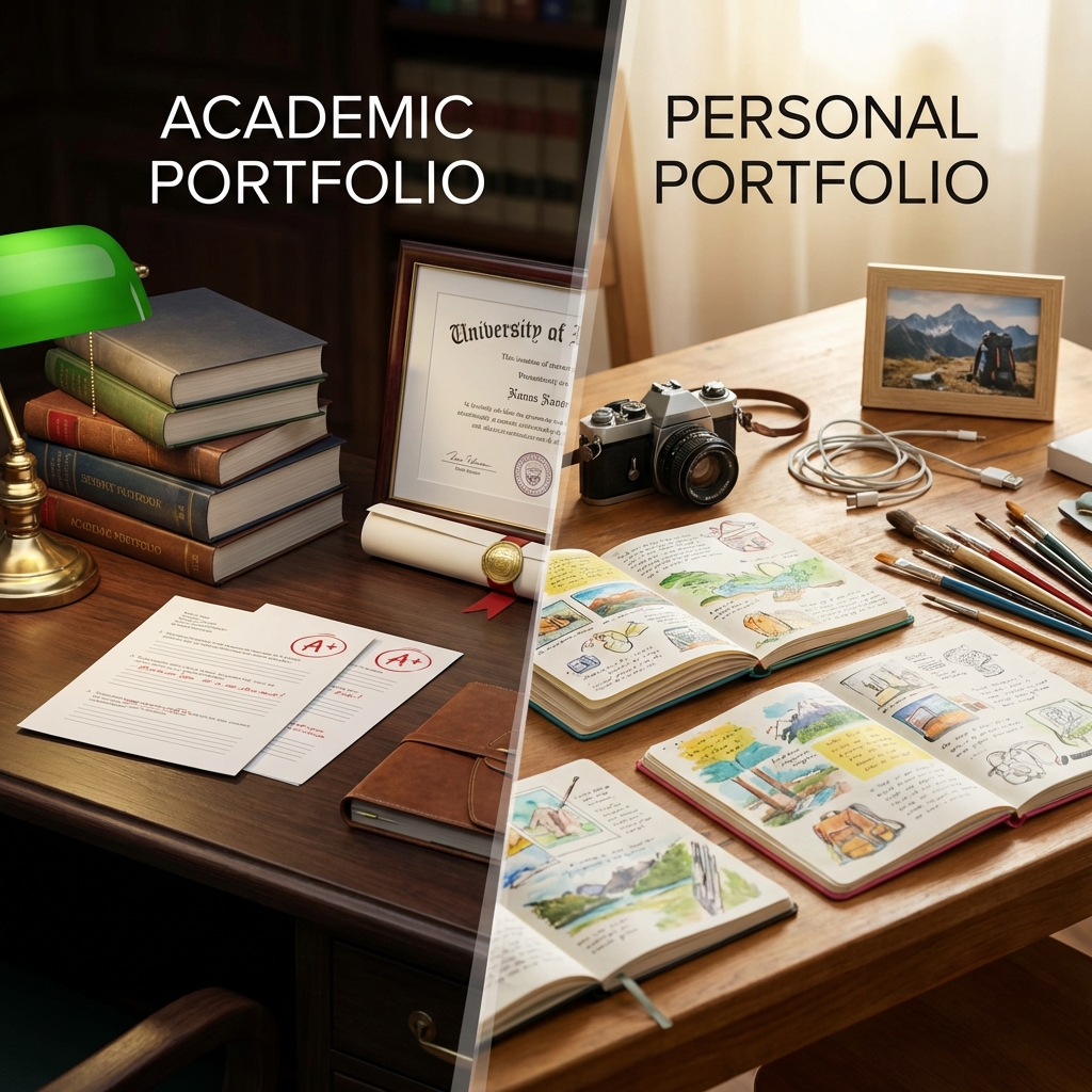 Academic vs Personal Portfolio